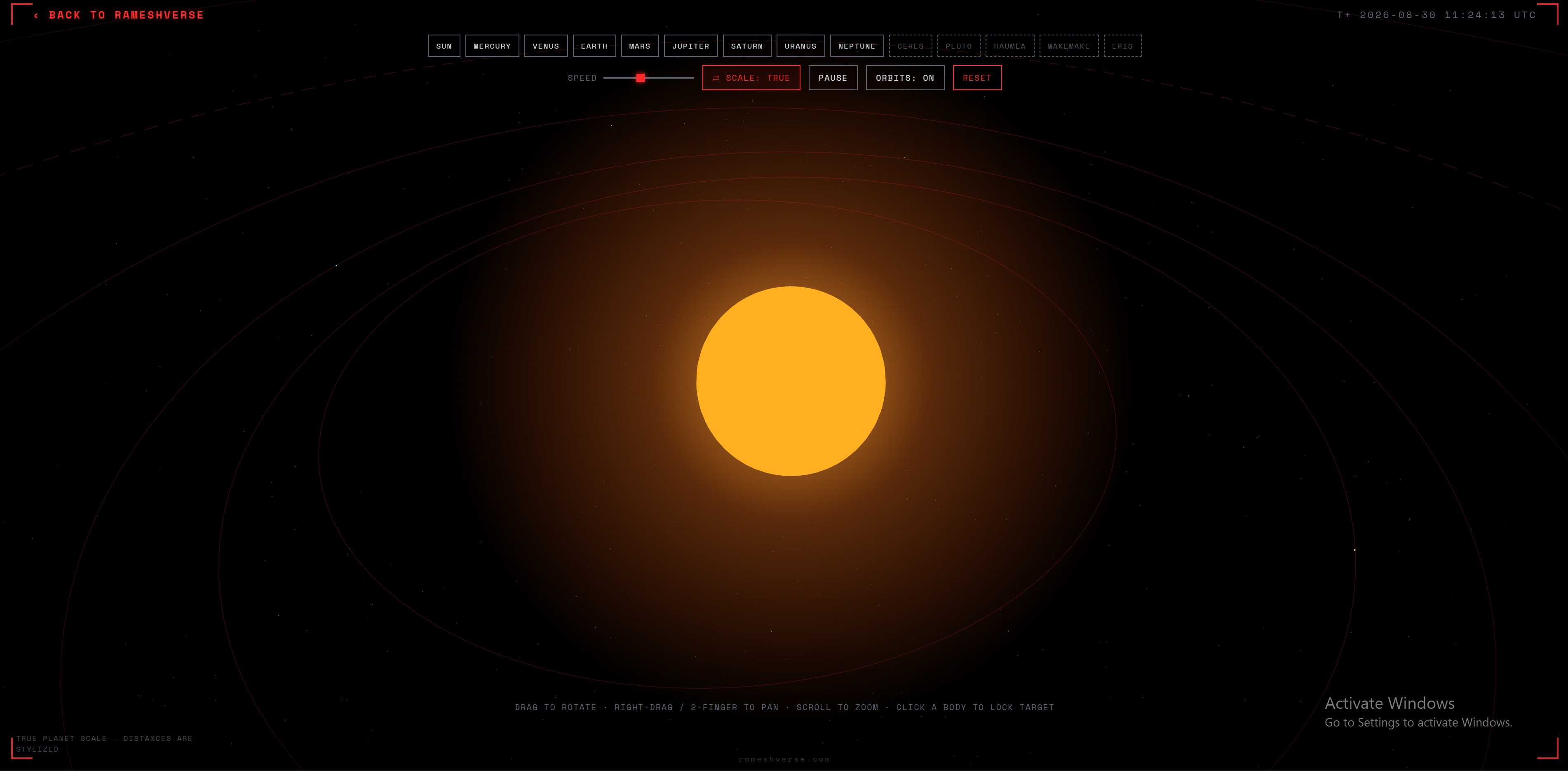 Solar System Simulator thumbnail